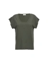P.a.r.o.s.h Green Roux T-shirt In Green