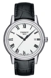 Tissot CARSON LEATHER STRAP WATCH, 39MM,T0854101601300