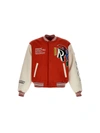 Represent Initial Bomber Jacket In Red