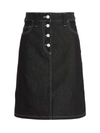 Sunnei Blue Belli Dentro Denim Miniskirt In Blue