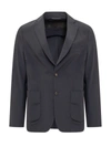 Tagliatore Suit With Chest Pocket And Flap Pockets In Black