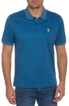 ROBERT GRAHAM ARCHIE 2 SKULL APPLIQUÉ POLO