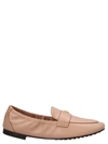 Tory Burch Nappa Leather Ballet Loafers In Pink
