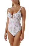 MELISSA ODABASH TUSCANY ONE-PIECE SWIMSUIT