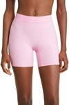 Skims Rib Sleep Boxers In Cotton Candy