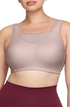 Glamorise Elite Performance Camisole Womens Medium Support Full Coverage Unlined Wireless Sports Bra 1067 In Rose Tan