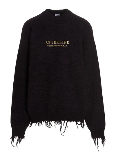 VETEMENTS VETEMENTS 'AFTERLIFE' SWEATER