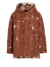 Vitelli Abstract Pattern Hoodie In Textured Fabric In Multicolor