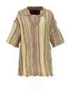 Vitelli Warp Polo Shirt Light Sand In Multicolor