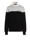 Vtmnts Numbered Colorblock Sweater In Multicolor