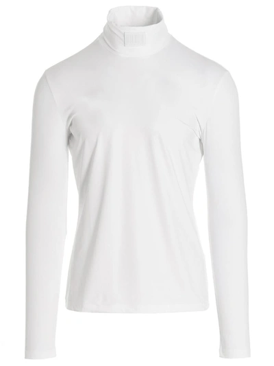 Vtmnts Lycra Logo Sweater In Blanco