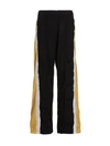 Vtmnts Track Style Joggers Featuring Contrast Panels In Black
