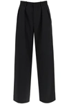 Wardrobe.nyc Women's Virgin Wool Wide-leg Trousers In Black