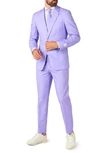 OPPOSUITS LAVISH LAVENDER TRIM FIT SUIT & TIE