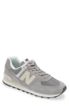 New Balance 574 Rugged Sneaker In Grey/ Off White
