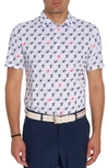 Robert Graham Stinger Performance Polo In White