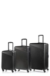 CHAMPS ASTRO SUITCASE 3-PIECE LUGGAGE SET<BR />
