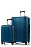 CHAMPS TOURIST SUITCASE 2-PIECE LUGGAGE SET