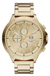 AX ARMANI EXCHANGE CHRONOGRAPH BRACELET WATCH