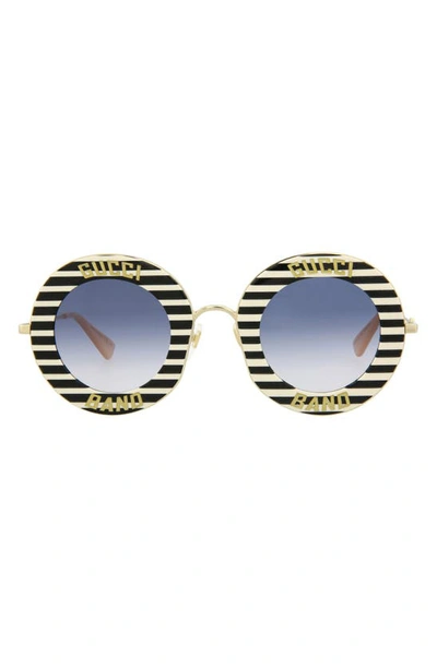 Gucci Women's Gg0113s 44mm Sunglasses In Black