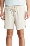 90 Degree By Reflex Tricot 7" Shorts In Pumice Stone