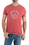 DEVIL-DOG DUNGAREES USA STAMP GRAPHIC T-SHIRT