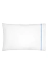 Sferra Grande Hotel Standard Pillowcase, Pair In White/ Ocean
