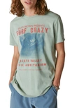 LUCKY BRAND SURF CRAZY GRAPHIC T-SHIRT