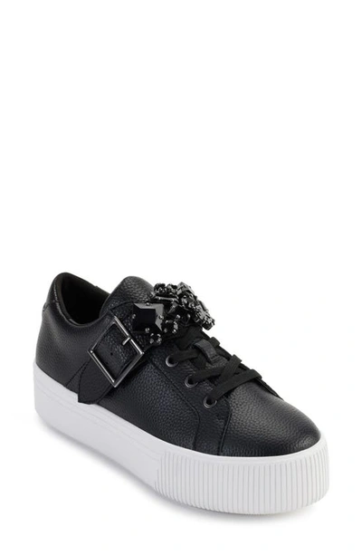 Karl Lagerfeld Verio Platform Sneaker In Black