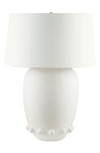 Renwil Trivor Table Lamp In Matte Off-white