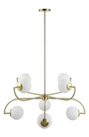 Renwil Rover Ceiling Light Fixture In Satin Brass