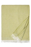 Sferra Costa Cotton Throw In Kiwi