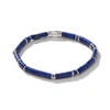 John Hardy Men's Sterling Silver Classic Chain Lapis Lazuli Bead Heishi Bracelet In Sterling Silver