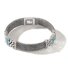 John Hardy Men's Thailand Rata Chain Sterling Silver Inlay Bracelet In Silver