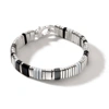 John Hardy Colorblock Bracelet In Silver