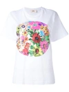 PORTS 1961 floral circle T-shirt,HANDWASH