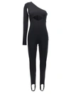 David Koma Scuba Cut Out One-length Bodysuit In Black