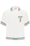 Casablanca Casa Way World Series Silk Shirt In White