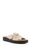 DUNE LONDON LIZO PLATFORM SLIDE SANDAL