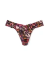 Hanky Panky Printed Daily Lace™ Original Rise Thong In Multicolor