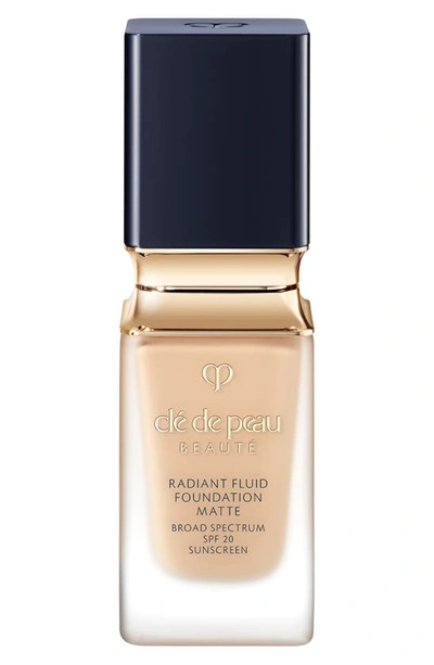 CLÉ DE PEAU BEAUTÉ CLÉ DE PEAU BEAUTÉ BEAUTÉ RADIANT FLUID MATTE FOUNDATION SPF 20