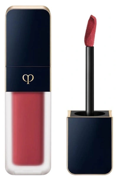 Clé De Peau Beauté Cream Rouge Matte Lipstick In 114 Flame Lily