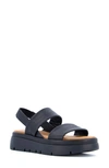 Dune London Location Slingback Platform Sandal In Black