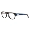 Guess Unisex Round Eyeglasses Mm In Black