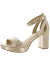 Cl By Laundry Go On Womens Ankle Strap Heels Block Heel In Multi
