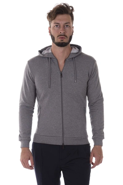 Armani Jeans Aj Sweatshirt Hoodie In Grey