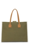 VINCE CAMUTO SALY CANVAS TOTE