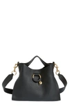 See By Chloé Kleine Joan Shoulder Bag In Black Leather