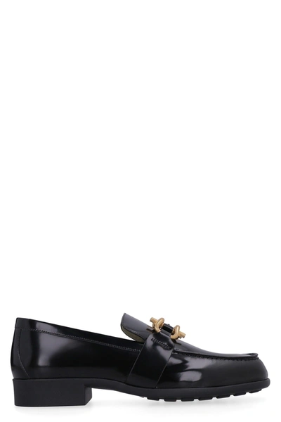 Bottega Veneta Monsieur Loafers In Black Patent Leather