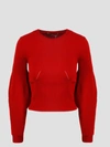 Stella Mccartney Maglia Sensual In Red